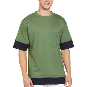 T-shirt de marque à épaules tombantes de haute qualité Vêtements T-shirts pour hommes - Product Image 1