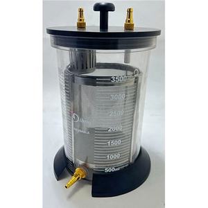 Recipiente de Acero Inoxidable Reutilizable y Autoclavable de 3500 ml para Recolección de Grasa, Procedimientos de Liposucción Manual |   Duradero, para Uso Quirúrgico - Product Image 1