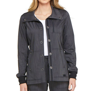 Chaquetas Antiarrugas de Spandex Elásticas en 4 Direcciones para Enfermeras, Uniformes Quirúrgicos de Hospital, Chaquetas Médicas para Clínicas, para Mujeres - Product Image 2