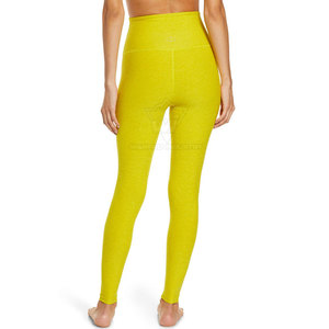 Vêtements de sport pour femme, taille mi-haute, couleur unie, écologiques, séchage rapide, extensibles, respirants, taille élastique, pour la gym, le fitness, la course et l'entraînement - Product Image 5