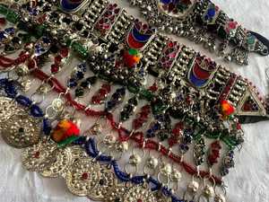 Juegos de Joyería Afgana de Lujo Más Demandados para Damas, Alta Calidad, Hechos a Mano, Diseño Hermoso Personalizado, Juego de Joyería Afgana Vintage - Product Image 2