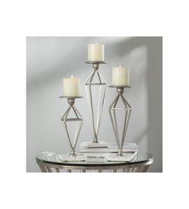 Set of 3 Candle Holder <b>Tealight</b> Candle Holder Modern Design Home Decor for Living Room Decor <b>Tealight</b> Candle Holder - Product Image 3