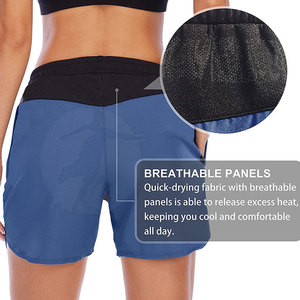 Gran oferta, pantalones cortos para correr para mujer, ropa deportiva, pantalones cortos de Etiqueta Privada, nueva moda, pantalones cortos para correr para mujer - Product Image 4