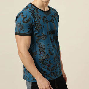 Camisetas de sublimación de alta calidad para hombres Camisetas de poliéster a todo color personalizadas para gimnasio, uso informal y al aire libre - Product Image 4
