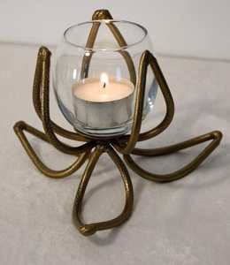 Bougeoir en cristal chauffe-plat ouragan Style Ins verre pour Noël pour la décoration de fête de mariage à la maison - Product Image 2