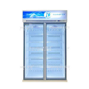 Congélateur commercial vertical pour aliments congelés à porte en verre de type onduleur 2 - Product Image 2