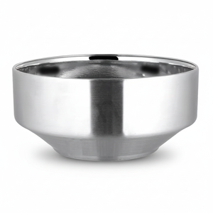 Bottom <b>Egg</b> Beating Basin Stainless Steel Mixing Bowl Cooking Basin Double Wall Salad Conical Bowl Stainless Steel - Product Image 1