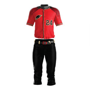 Custom Baseball Uniforms for Men and Women Teamwear with Sublimated Graphics Quick Dry Comfortable Fit for <b>Long</b> <b>Matches</b> - Product Image 3