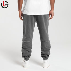 ชุดวิ่งออกกำลังกายแบบลำลองสำหรับผู้ชายสีทึบกางเกงจ็อกเกอร์ซักกรดชุดวิ่งลำลองสำหรับผู้ชาย - Product Image 4