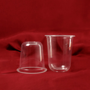 Vente en gros de gobelets jetables en plastique PP transparents à paroi unique de 95mm réutilisables pour les boissons à base de jus de soda et de thé au citron fabriquées au Viet Nam - Product Image 5