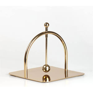 Factory Direct Napkin Rings Wood Bark Finish Metal Holder for Kitchen Countertops Dining Tables Indoors Outdoors Adds Party - Product Image 3