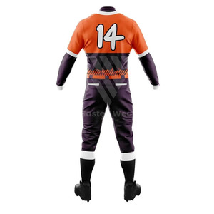 Nouvel uniforme de baseball de qualité supérieure pour hommes et uniformes de baseball pour jeunes à boutons, sublimés, à séchage rapide - Product Image 2