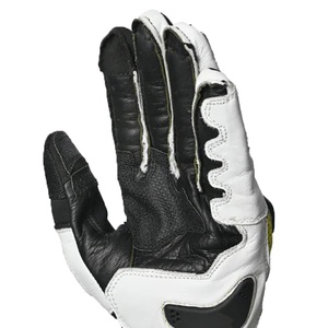 Gants de moto en cuir pour sports motorisés, course, compatibles écran tactile, pour hommes et femmes, noirs, prix de gros - Product Image 4