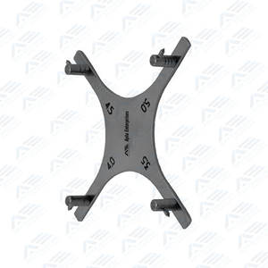 Gauge Boone Dental Star, Équipements dentaires, Instruments dentaires, Instruments orthodontiques, Positionneur de brackets métalliques, Gauge Boone - Product Image 2