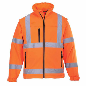 Veste de sécurité imperméable à manches longues et fermeture éclair frontale, légère, Flex Fit Enterprises 2024, prix abordable, vente en gros - Product Image 5