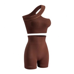 ชุดโยคะระบายอากาศได้ดีของผู้หญิงชุดเลกกิ้งเล่นโยคะเข้ายิมบราปรับแต่งได้ใหม่2025 - Product Image 4