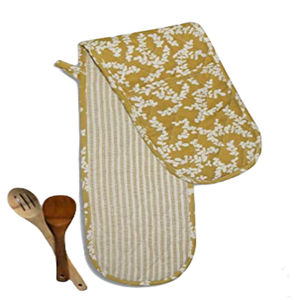 Gant de four double en coton de haute qualité style personnalisable Technics Feature Origin India - Product Image 4