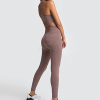 Ensemble de vêtements de sport pour femmes de qualité supérieure pour le yoga, la remise en forme, l'entraînement, les exercices et les performances en salle de sport