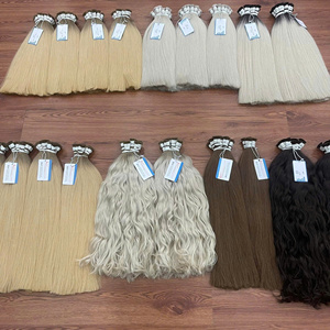 Producto en Oferta, Extensiones de Cabello al Por Mayor, Múltiples Colores, 100% Cabello Humano Vietnamita, Extensiones de Cabello con Cutícula Alineada - Product Image 1