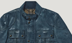 Veste en cuir de vachette véritable légère à capuche pour hommes personnalisée au meilleur prix Fabricant fabriqué en gros pur avec logo personnalisé OEM - Product Image 5