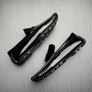 Chaussures de bureau en cuir véritable pour hommes avec semelle extérieure résistante à l'usure et semelle intérieure respirante, chaussures formelles - Product Image 4