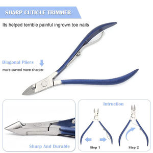 18 Pcs Professional Nail Care Tools Fingernail Clippers Grooming Kits 2026 ODM OEM LA ELAHI Stainless Steel Manicure Kit - Product Image 3