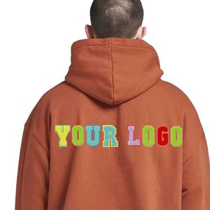 เสื้อฮู้ดดี้ปักลายผู้ชาย แขนยาว ความยาวปกติ น้ำหนักเบา ผ้าฝ้าย 100% สำหรับฤดูหนาว ดีไซน์ล่าสุด 2025 จากผู้ผลิตที่ดีที่สุด - Product Image 6