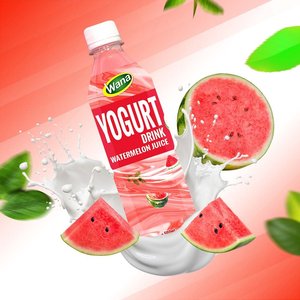 Boisson rafraîchissante au yaourt à la pastèque 500ml | OEM ODM Private Label Vietnam - Product Image 1
