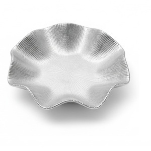 Plateau décoratif en métal en forme de gland en aluminium, fait à la main, moderne, pour la décoration de table, décoration d'intérieur, décoration d'hôtel, plateau de restaurant - Product Image 4