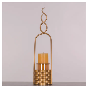 RAMDAN lanterne marocaine de haute qualité classique élégant bougeoir en verre en métal pour l'éclairage de la décoration intérieure fait à la main pour un usage domestique - Product Image 4