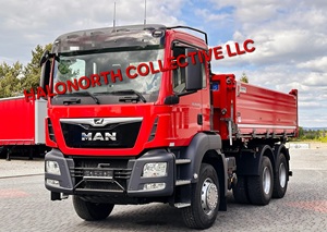 Camion benne basculante MAN TGS 26.460 6x4 d'occasion 2019 à vendre, Euro 6 Diesel, conduite à gauche, poids lourd, diesel robuste - Product Image 2