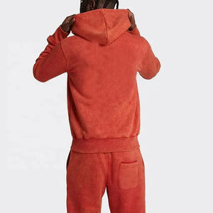Ensembles de survêtements deux pièces pour hommes avec logo imprimé bouffant personnalisé Sweat à capuche et pantalon en polaire XL pour les survêtements d'hiver avec logo - Product Image 3