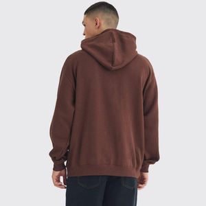 Sudaderas con capucha de alta calidad para hombre, ropa de calle impresa con logotipo personalizado, sudaderas con capucha de lana térmica en blanco para hombre al por mayor - Product Image 2