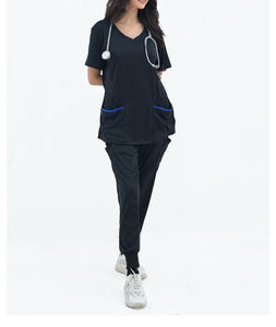 Mujeres de secado rápido operativo médico Pet Hospital Dental Doctor Scrubs Enfermeras Uniforme Scrub Sets Tops Pantalones Scrubs Uniforme - Product Image 4