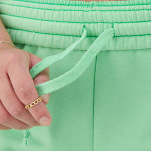 Pantalon de survêtement lourd personnalisé pour femmes pour l'hiver taille élastiquée pantalon de survêtement en polaire vierge Style Streetwear avec devant plat - Product Image 5