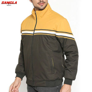 แจ็กเก็ตบอมเบอร์แนวสตรีทสำหรับผู้ชายแจ็กเก็ตบอมเบอร์แนวสตรีทสำหรับฤดูหนาวผลิตจากโพลีเอสเตอร์งานตามสั่ง - Product Image 5