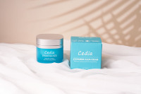 Crème Aqua Céramide Cedia 50 ml - Fabriqué en Corée, Céramide, hydratation saine, sans allergènes, hydratation 24h