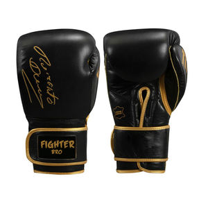 Gants de boxe en cuir synthétique rembourrage moule éponge coutures renforcées fermeture velcro pour le confort d'entraînement et la sécurité - Product Image 5