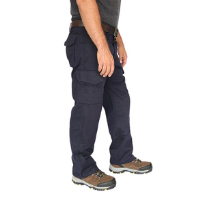 Pantalon de travail Cargo pour hommes sur mesure avec impression de logo pantalon durable à plusieurs poches pour la construction, vêtements d'extérieur et industriels - Product Image 1