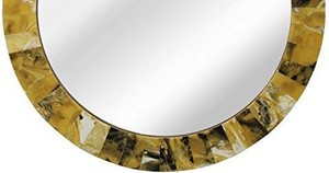 Miroir mural en corne ronde fait main Accent décoratif de luxe pour la décoration de la maison et de l'hôtel au meilleur prix - Product Image 5