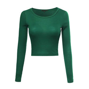 Tops cortos de Yoga y Joggers transpirables personalizados para mujer, atuendo deportivo para mujer, Top de Yoga, ropa de gimnasio para mujer, sostenible, respetuoso con el medio ambiente - Product Image 2