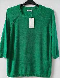 Pulls pour femmes en maille fine décontractée de bonne qualité, respirants, confortables, col rond, en nylon/acrylique, pour l'hiver - Product Image 1