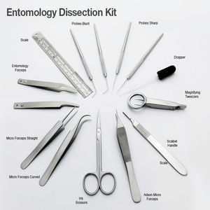 Kit de disección de Entomología Teaser Needles Adson Micro Forceps Instrumento de fórceps de Entomología - Product Image 3