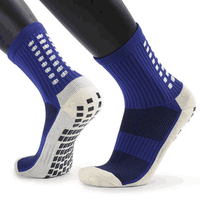 Vente chaude hommes Sports Athletic Crew Chaussettes Logo personnalisé Haute qualité épais doux anti-dérapant Grip Chaussettes pour antibactérien