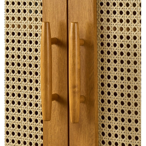 ตู้ไม้พร้อมประตูหวาย - Product Image 6