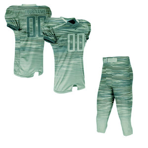 Uniforme de Fútbol Americano para Hombre, Transpirable, Corto, Material Spandex/Poliéster, Tela de 340g, Diseño para Todas las Temporadas - Product Image 1