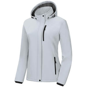 Su propio diseño personalizado Chaquetas Softshell Impermeable Forrado de lana Zip up Soft Shell Jacket - Product Image 1