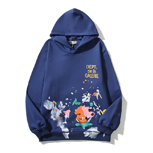 Customized Unisex Puff Printed 100% Cotton Oversized Lined Winter Hoodie 500GSM Heavyweight Streetwear Fashion - Product Image 4