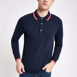 Venta al por mayor de alta calidad de la venta caliente de los hombres Polo camisa de labios completos de cierre de botón impreso negro Golf Polo camiseta verano ropa casual - Product Image 5