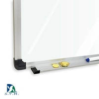 Tableau blanc magnétique en porcelaine effaçable à sec pour le bureau, la maison et l'école